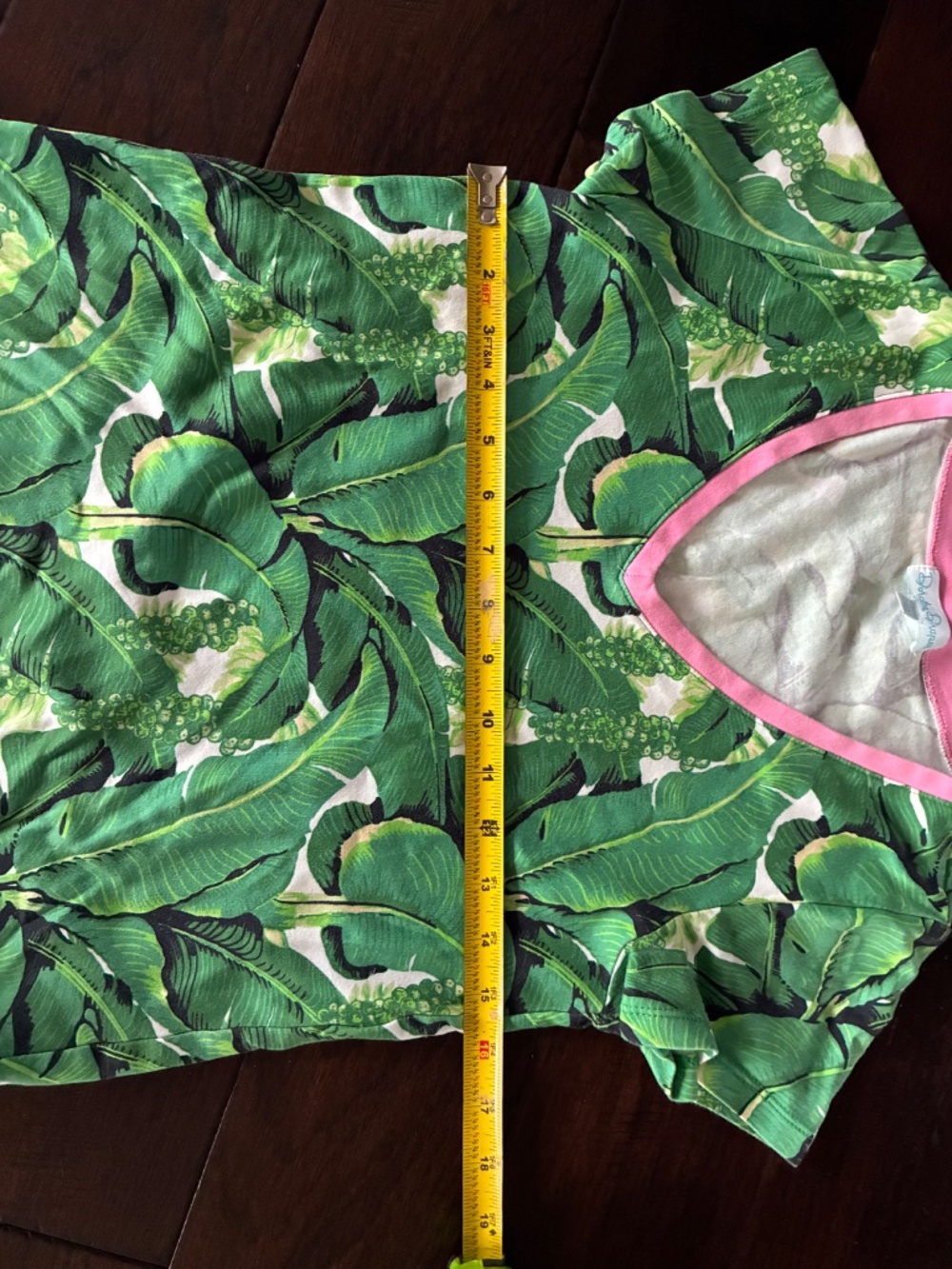 Pajamas, tropical print - Picture 3 of 5